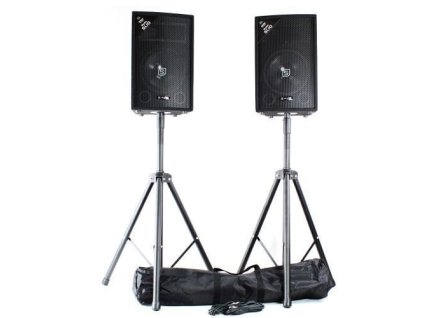 Vonyx SL10 1000W Set reproboxů se stojany a kabely