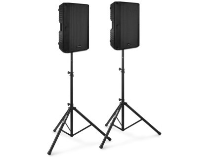 Vonyx VSA120S Sada aktivních reproduktorů s BT a stojany - 800W
