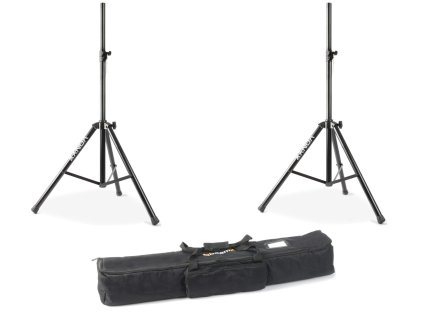 Vonyx Pro Set stativů na reproboxy (max. 80kg) s brašnou