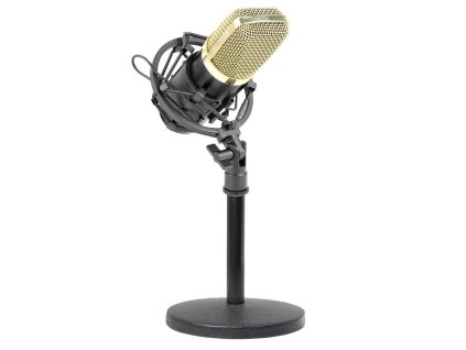 Vonyx CM400B Set studiového mikrofonu se stolním stojanem