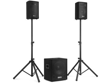 Vonyx VX0812BT 2.1 Aktivní reproboxový set 12”