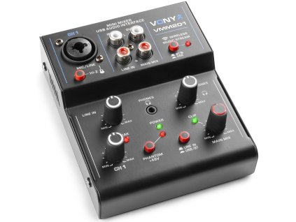 Vonyx VMM201 2-Kanálový mix s USB audio rozhraním