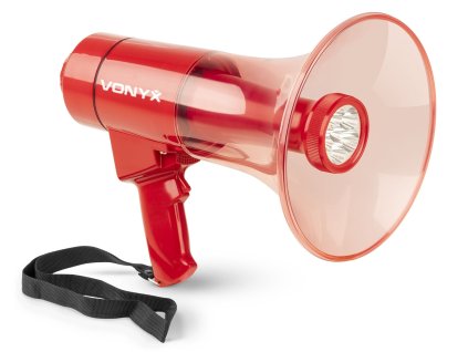 Vonyx MEG050 Megafon 50W s LED světlem