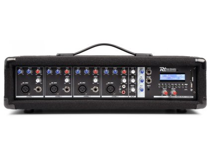 Power Dynamics PDM-C405A 4-Channel Mixer With Amplifier