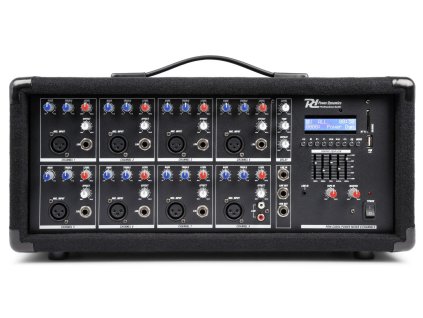 Power Dynamics PDM-C805A 8-Channel Mixer With Amplifier