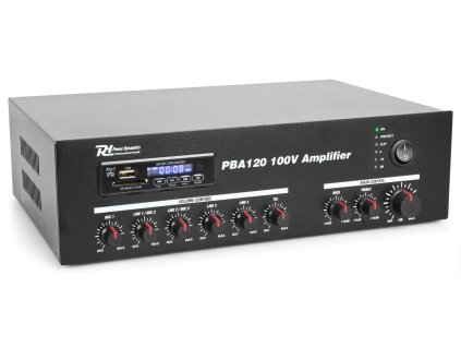 Power Dynamics PBA120 100V Amplifier 120W