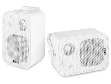 Power Dynamics BV40W Background Speaker Set 4" 100V (white)
