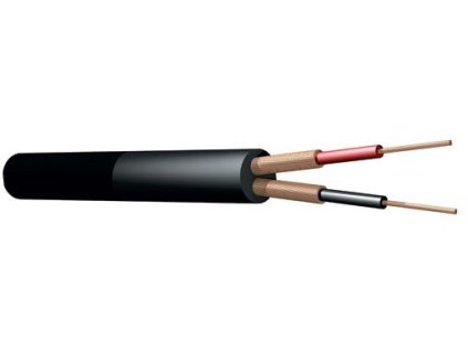 Power Dynamics RX42 HQ mikrofonní kabel 2-linkový 6,5mm černý 100m