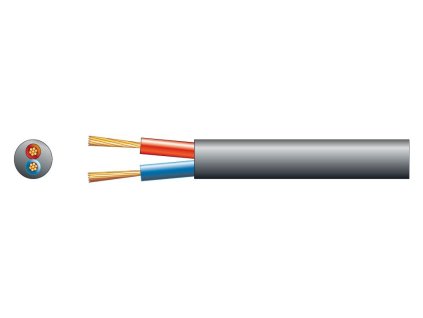 Power Dynamics RX14 reproduktorový kabel 2x2,5 mm² 100m černý