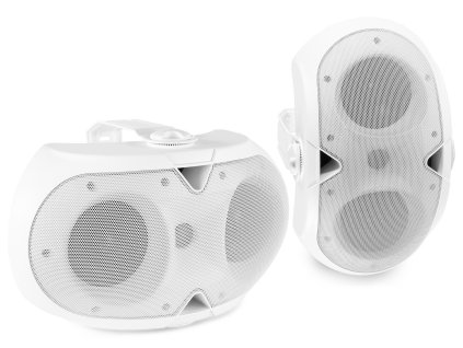 Power Dynamics BE42W In/Outdoor Speaker Set White 150W