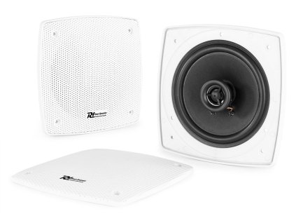 Power Dynamics MS70 Marine Speaker Set 2-Way Square 5.25" 100W