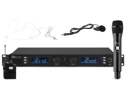 Power Dynamics PD632C Bezdrátový UHF mikrofonní systém Combi