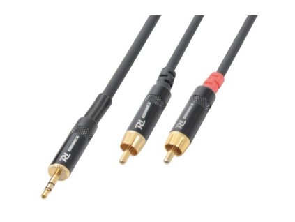 Power Dynamics CX85-6 Cable 3.5 Stereo - 2 X RCA Male 6.0M