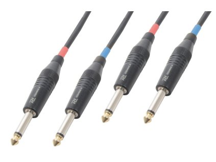 Power Dynamics CX72-5 Cable 2 x 6.3 Mono - 2 x 6.3 Mono 5.0M