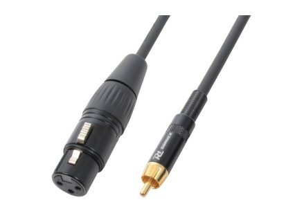 Power Dynamics CX54-3 Cable XLR Female - RCA Male 3.0M