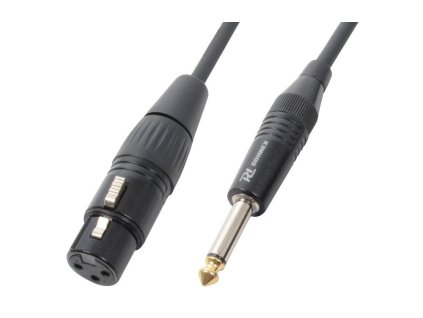 Power Dynamics CX40-3 Cable XLR Female - 6.3 mm Mono 3M