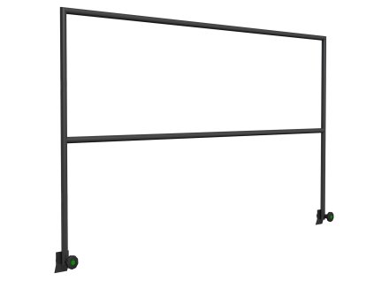 Power Dynamics 750HR Stage Handrail 2m incl clamps