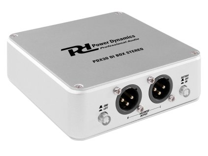 Power Dynamics PDX30 aktivní stereo DI BOX