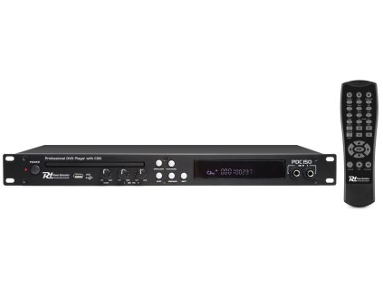 Power Dynamics PDC150 19'' DVD player with CD+G and USB