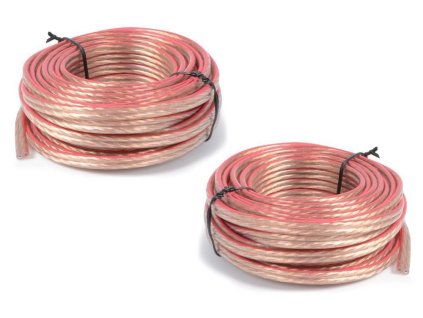 Power Dynamics Set reproduktorových kabelů s vyznačením polarity 2x10m
