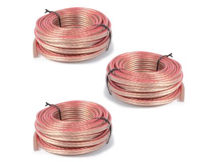 Power Dynamics Set reproduktorových kabelů s vyznačením polarity 3x10m