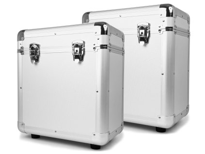 Power Dynamics RC80 12" Silver Set 2 kufrů na vinyly
