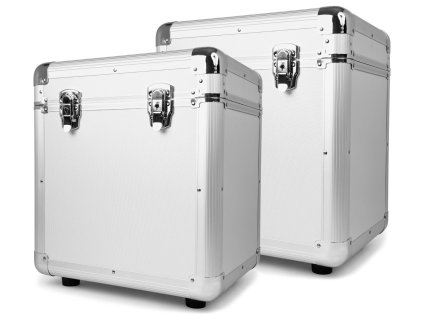 Power Dynamics RC100 12" Silver Set 2 kufrů na vinyly