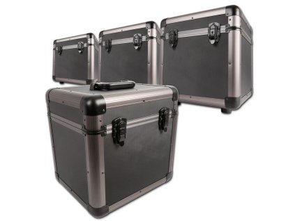 Power Dynamics RC100 12" Titanium Set 4 kufrů na vinyly
