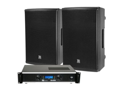 Power Dynamics Profesionální set - 2x PD412P 12" reproboxy 2400W