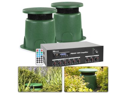 Power Dynamics Set venkovního ozvučení 60W s 2 reproduktory 5,25"