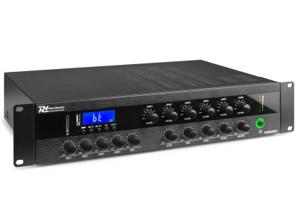 Power Dynamics PDW500MP3 PA Mixážní zesilovač 500W/100V 6 zón