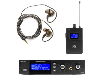 Power Dynamics PD810 In Ear Monitor System UHF
