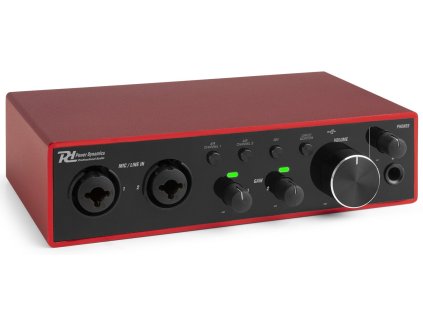 Power Dynamics PDX22 USB audio interface combi