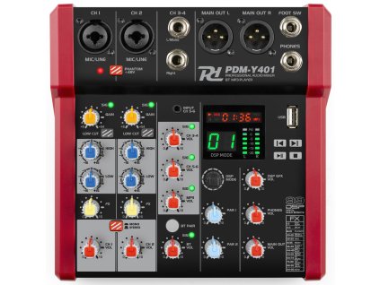Power Dynamics PDM-Y401 music mixer 4ch BT/MP3