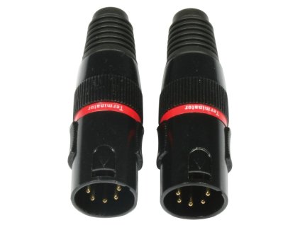 Accu Cable AC-DMXTERM-5/SET DMX terminator 5pin,SET