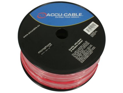 Accu Cable AC-MC/100R-R Microcable, red