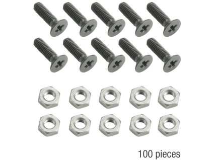 Adam Hall 19" Parts 5420 BLK M100 AH