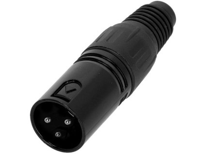 Adam Hall Connectors 4 STAR C XM3 BLK