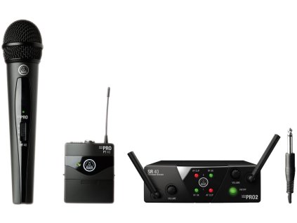 AKG WMS40 Mini2 Vocal/Instrumental Set Dual US45A/C