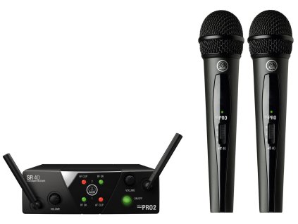 AKG WMS40 MINI2 VOCAL SET DUAL US25A/C