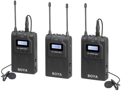 BOYA BY-WM8 PRO-K2 Bezdrátový mikrofonní set