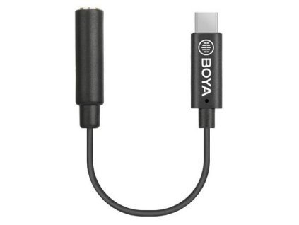 BOYA BY-K4 Redukce USB-C - 3,5mm female TRRS