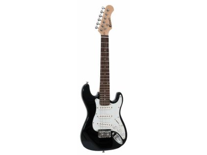 Dimavery J-350 E-Guitar ST, elektrická kytara Junior, černá
