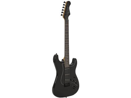 ST-203, elektrická kytara, černá gothik