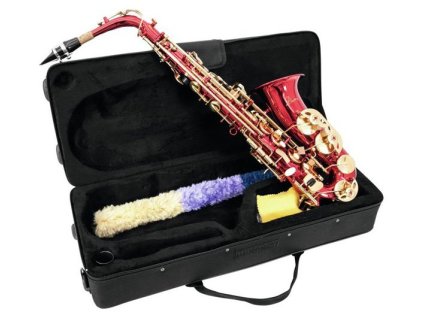 Dimavery SP-30 Es alt saxofon, červený