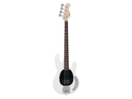 Dimavery MM-501 elektrická baskytara, bílá