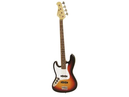 Dimavery JB-302 levoruká elektrická baskytara, sunburst