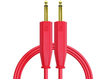 DJ TechTools Chroma Cable 6,3 TS-TS Red
