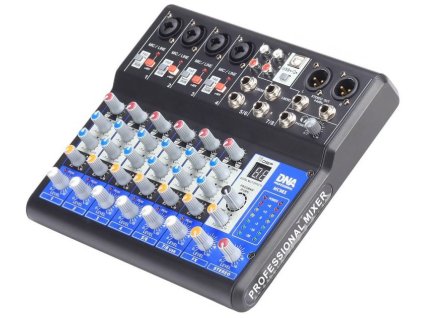 DNA MC08X - Analogový mixážní pult s DSP