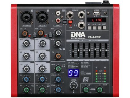 DNA CM4-DSP mixážní pult s USB a Bluetooth